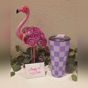Brumate Lavendar Checkered Nav 22oz Tumbler